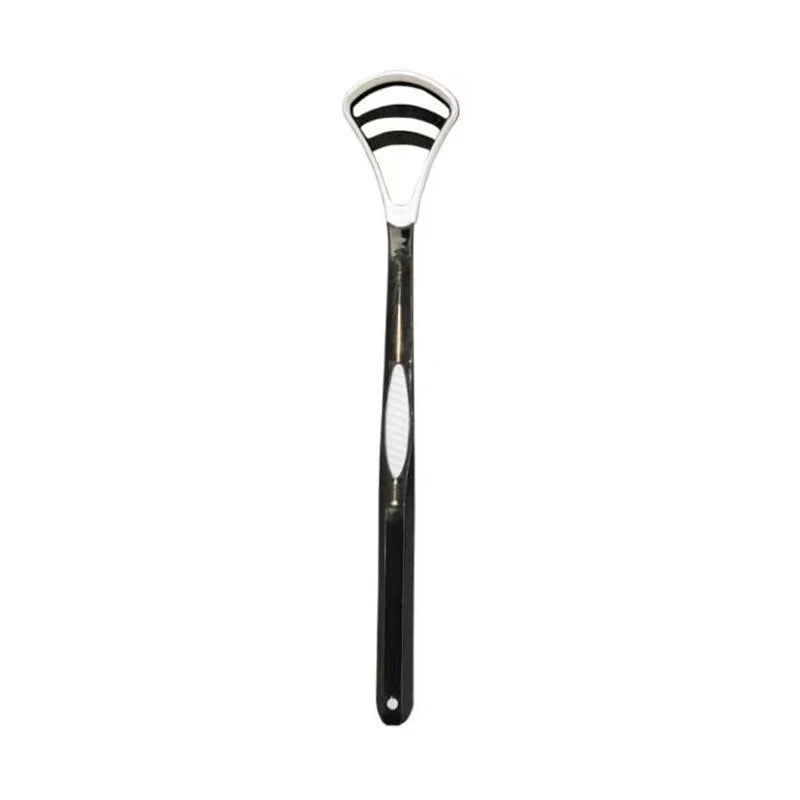 △ Dual Uses Tongue Scraper Cleaners Reusable Oral Health Cleaning Brush Hygiene Care Toothbrush Mouth Fresh Breath Scraping