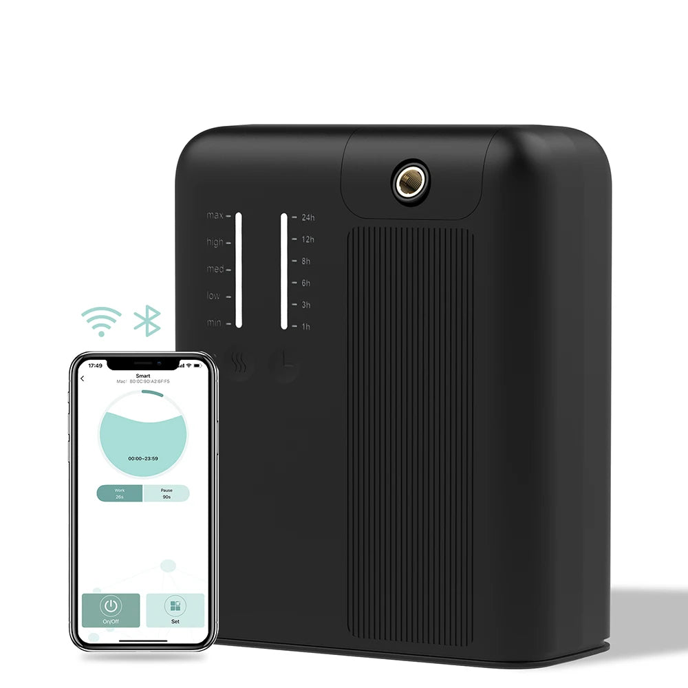 NAMSTE 500m³ Cold Air Scent Diffuser Room Fragrance Diffuser Wall Mounted Hotel Air Freshener Smart WiFi Perfume Oils Diffuser