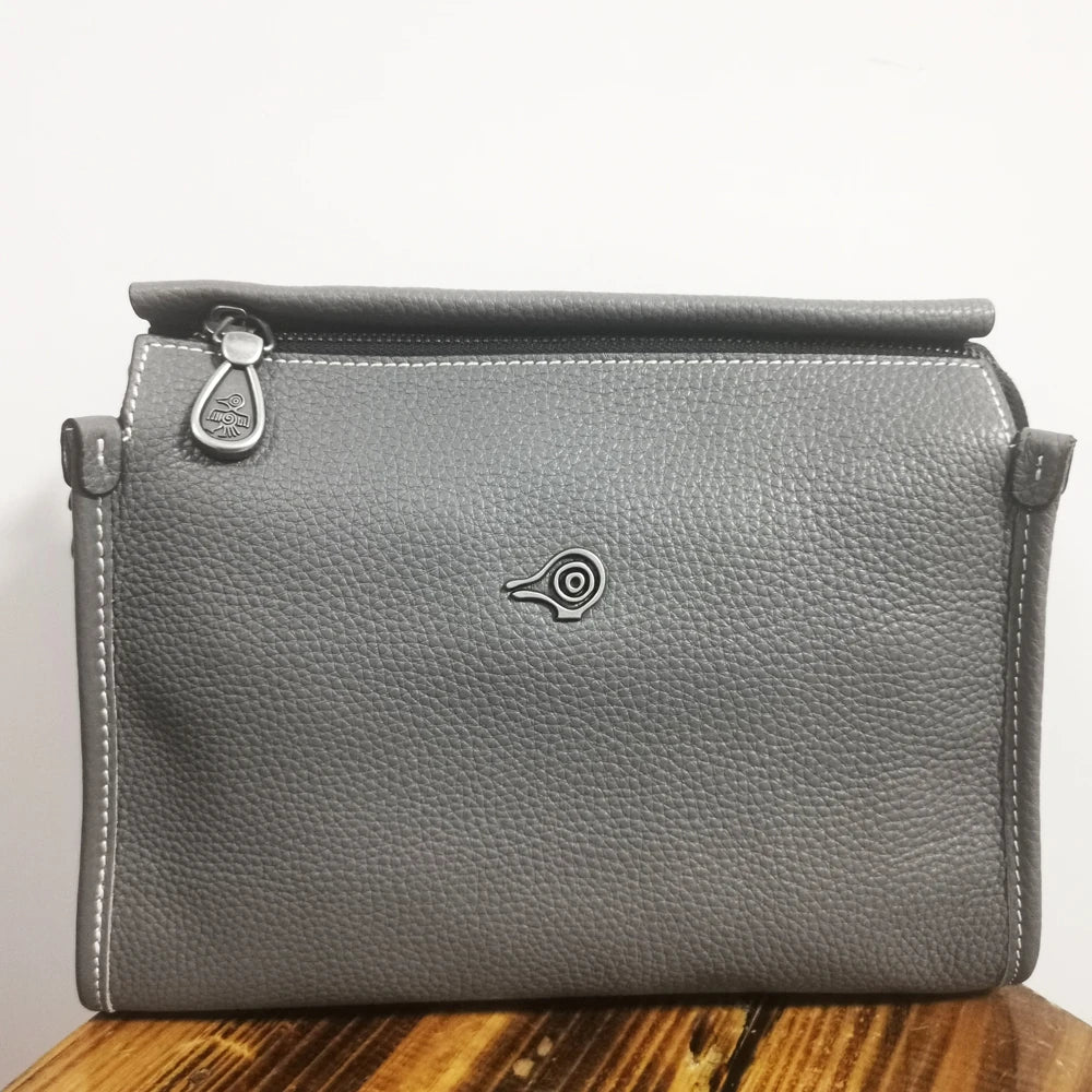 Orabird Women's Soft Genuine Leather Crossbody Shoulder Bag Top Zipper Medium Size Stylish Camera Handbag