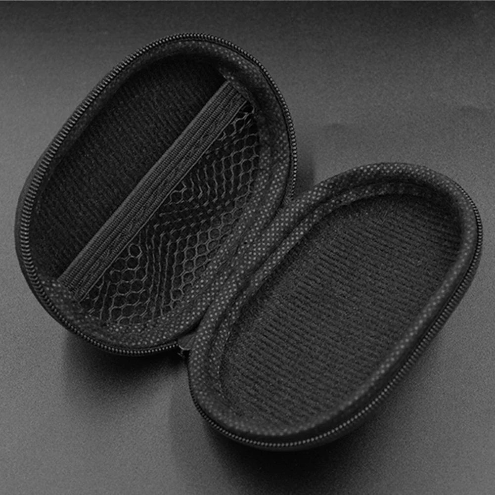1-10PCS Wired Earphones Storage Bag Universal Wired Headphones Carrying Case PU Storage Box Organizer Bag for KZ BA10 AS10 ES4