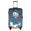 Stretchable Travel Luggage Protector Fashion Duck Pattern Fits 18-32 Inch Luggage Anti-Scratch Washable Suitcase Cover