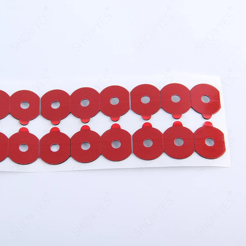 High Quality Double-sided Sticker Pastilles For Lens Adhesives Tape Red Protecting Glasses Processing Blocking Pads Optical
