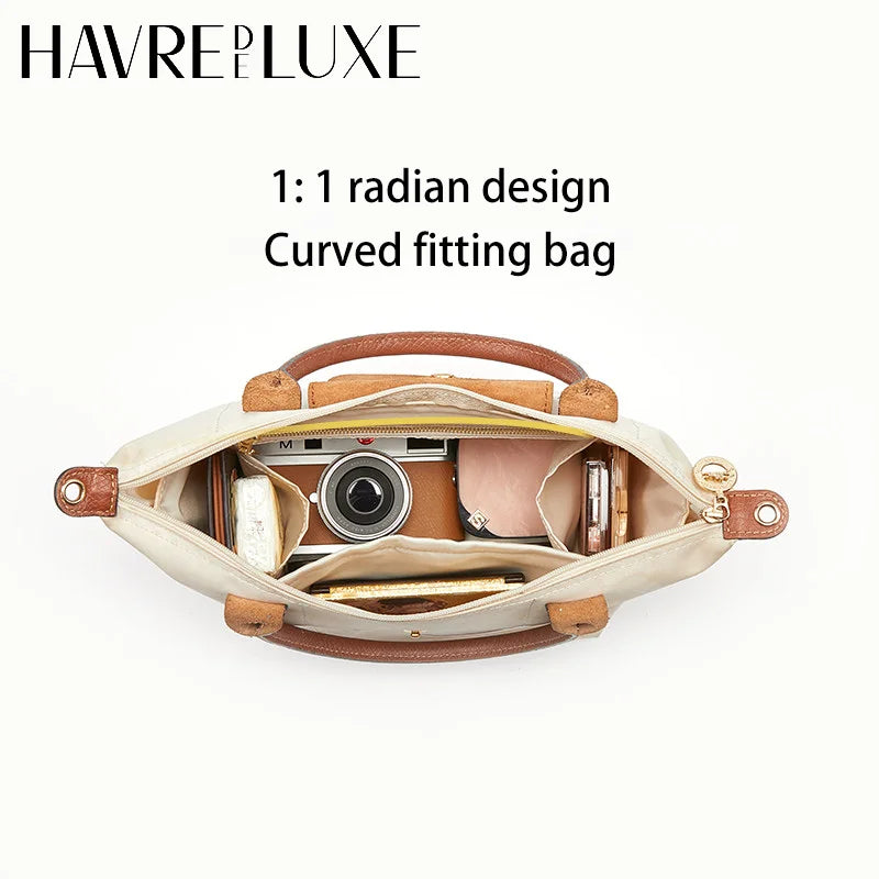 Bag Organizer Insert For Longchamp Durable Fashion Wateproof Gift Bag Support Storage Inner Modification Bag Accessories
