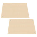 2Pcs Outdoor Fireproof Picnic Blanket Fiberglass Grill Mat Fire Retardant Heat Resistant Pad Fire Pit Deck Patio Protector Bbq