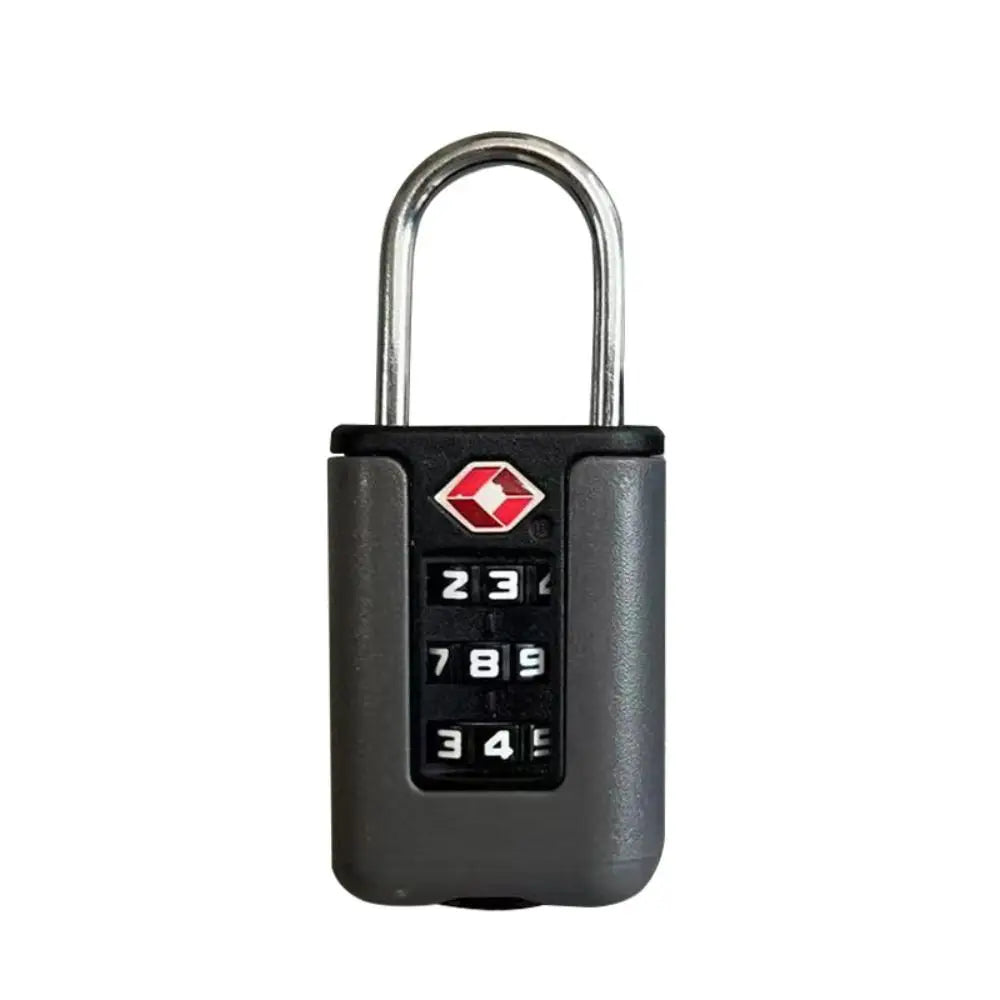 2024 New TSA Customs Code Lock for Travel Luggage Password Changeable Lock Contrast Color Design Padlock
