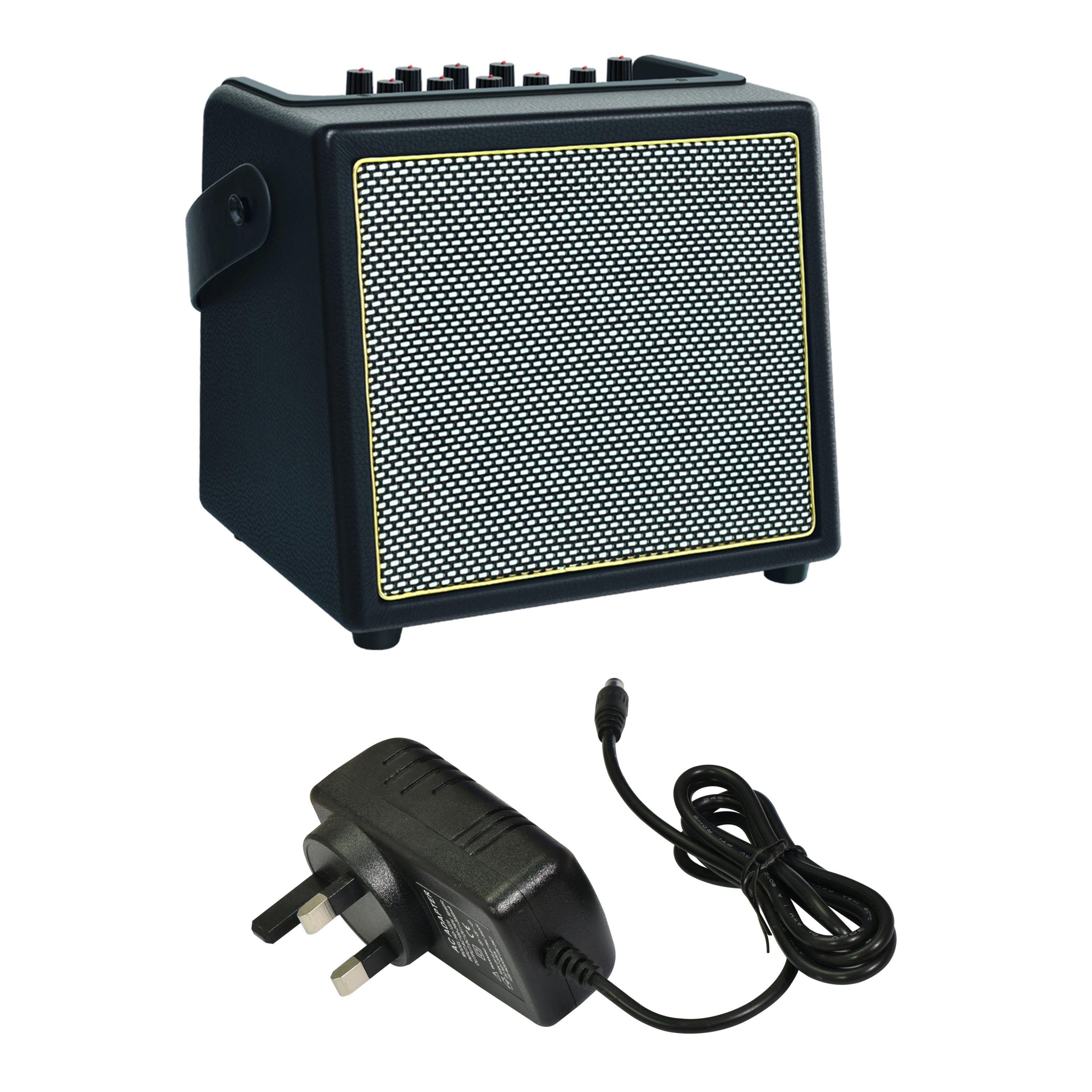 Rowin Acoustic Guitar Amplifier,30 Watt Bluetooth Speaker Rechargeable Battery Acoustic Guitar Amp with Reverb Chorus Effect