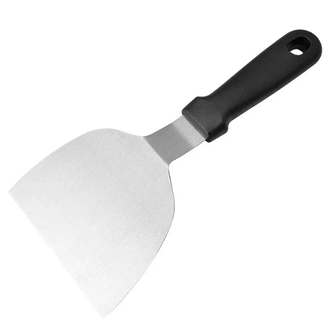 Stainless Steel Metal Griddle Spatula Hamburger Scraper Pancake Great for BBQ Grill