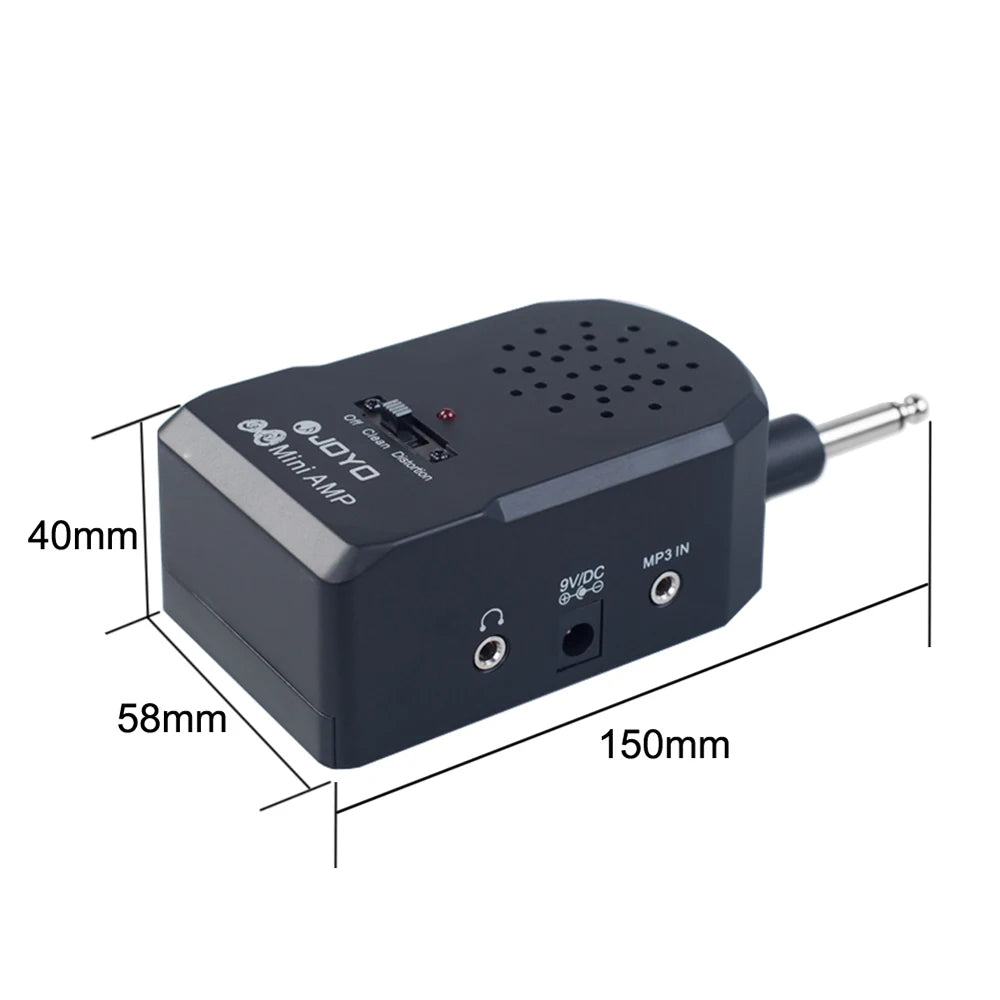 JOYO JA-01 Electric Guitar Amplifier Heavy Rock Distortion Effect Plug and Play Headphone Mini Guitar Speakers Combo Amp