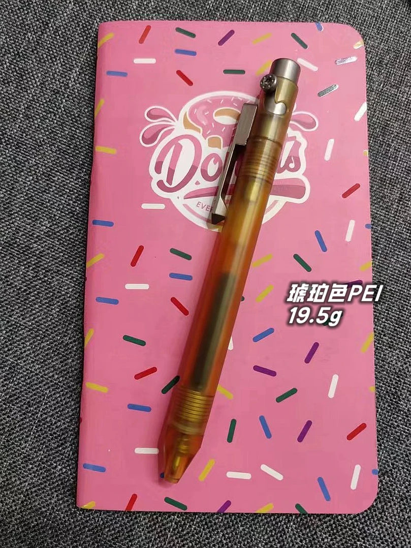 EDC Titanium Alloy / POM / PEI Pen With Collection Writing Multi-functional Portable Outdoor EDC Tools