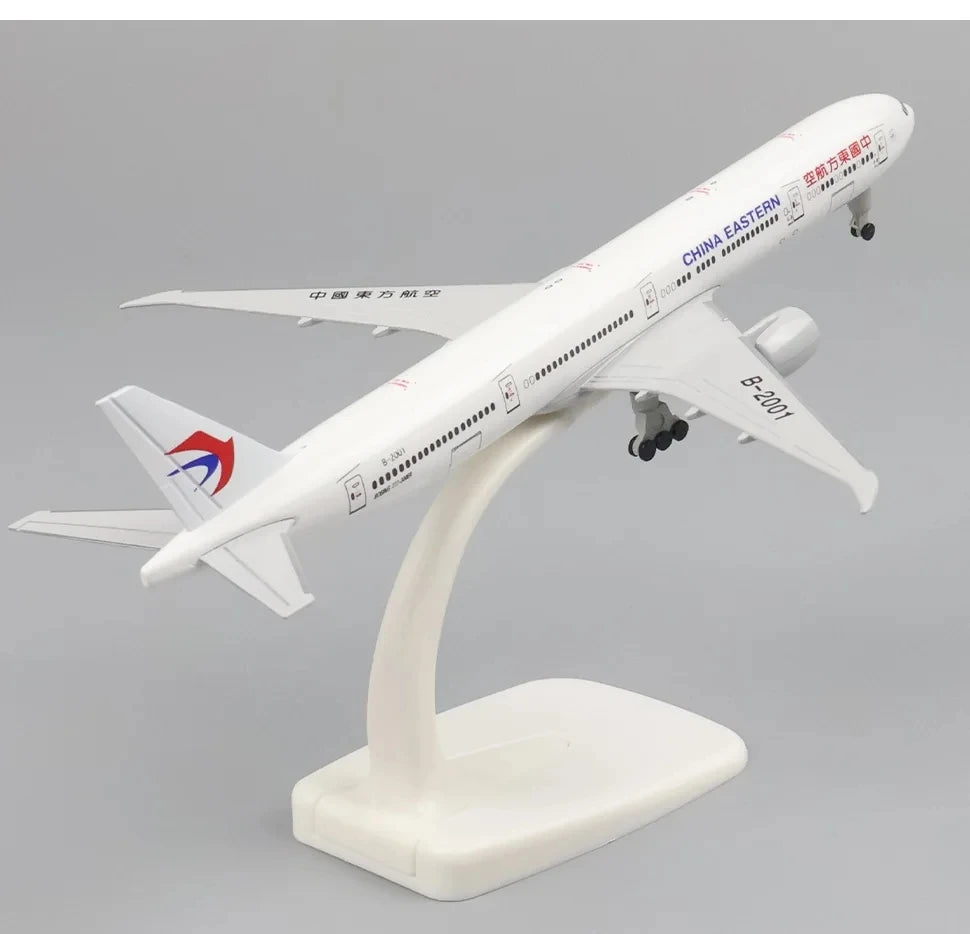 20cm Metal Scale Aircraft Air China Eastern Airlines 777 B777 Airways Aeroplane Airplane Kids Toys Collected Gift By Aviation