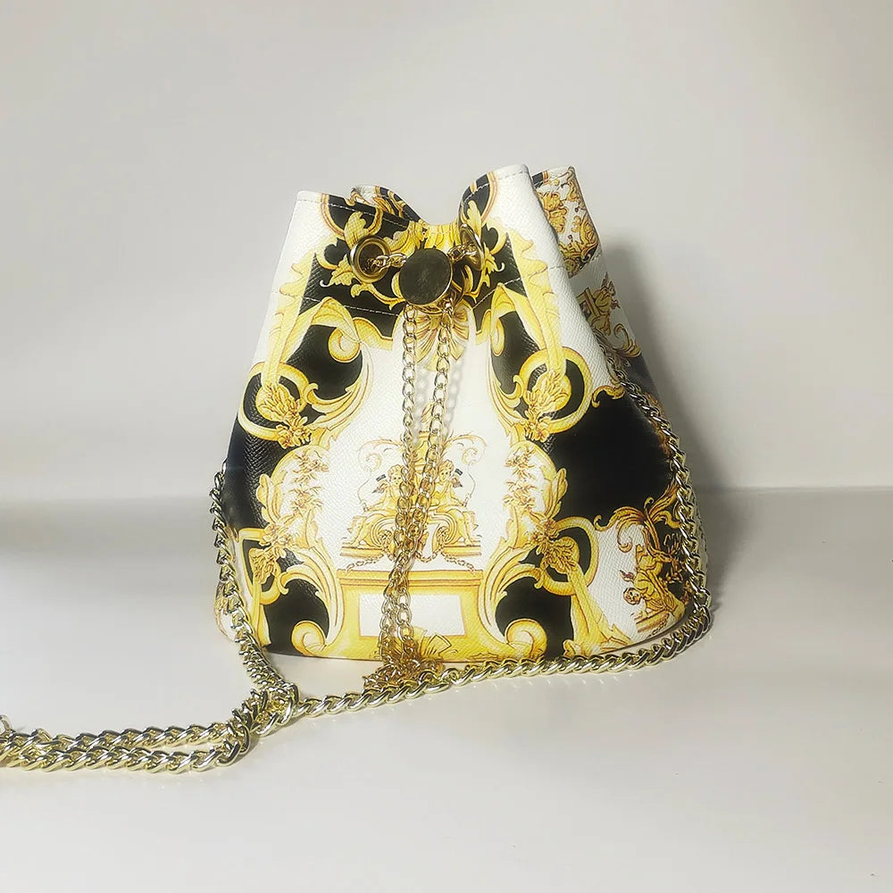 Crossbody Bag Bag Women's 2024 New Niche Luxury Bucket Bag Fashion Temperament Bridal Red Wedding Bag