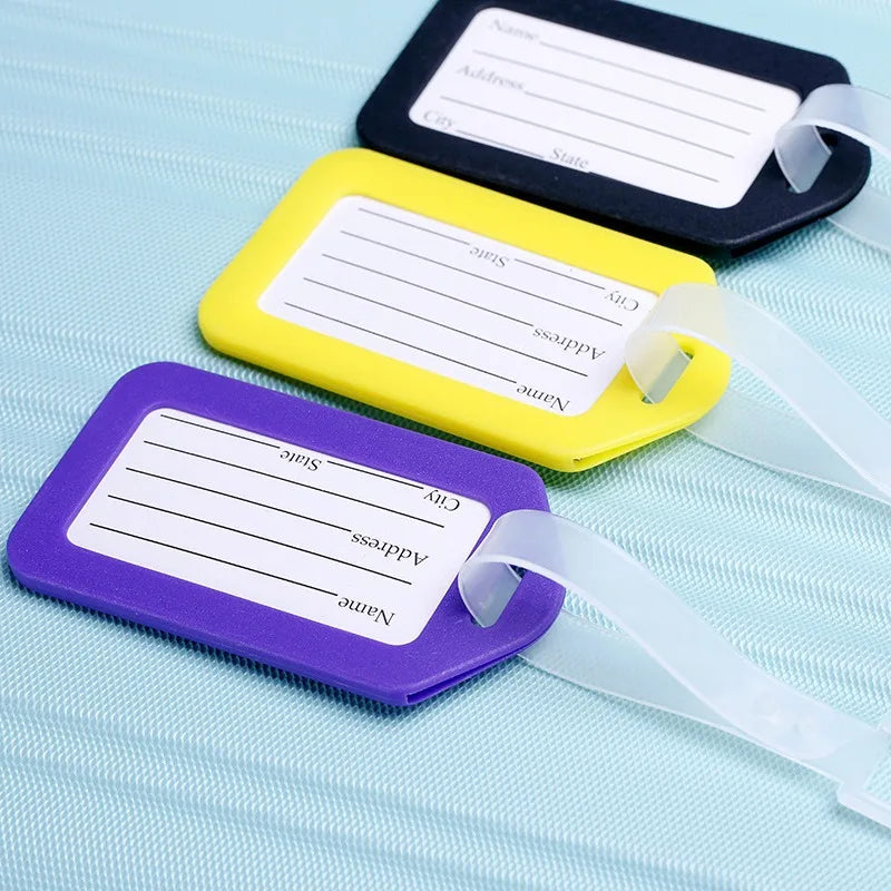 New For Tour Group Bag Luggage Tag  Airplane Boarding Labels Travel Accessories Luggage Tag Travel