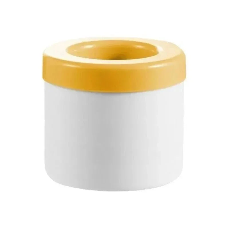 Silicone Cylinder Ice Crate DIY Household Refrigerator Ice Mould Food Grade Silicone Bucket Ice Crate with Lid Summer Drink Tool