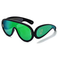 CH Brand Sunshade High Quality Color Lens Sunglasses Unique Design Ladies Rough Edge Personality Eyewear
