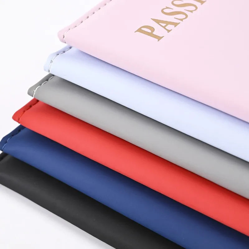 Slim Passport Holder Cove Map PU Passport Holder Travel Essential Cruise Must Have Passport Holders Portable for All Country