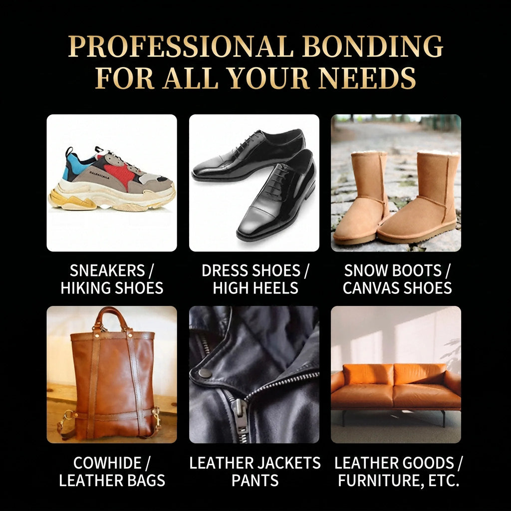 Super Strong Shoe Repair Glue, Special Shoemaker Adhesive, Soft Resin Waterproof Glue for Sneakers and Leather Shoes