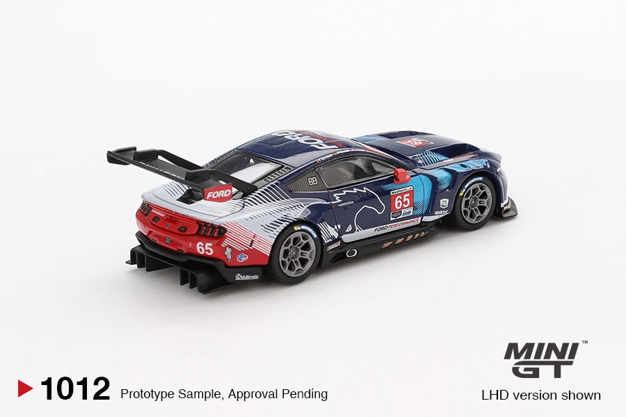 MINIGT 1:64 Ford Mustang GT3 #65 Ford Multimatic Motorsports 2024 MGT01012-CH Alloy Toys Motor Vehicle Diecast Metal Model