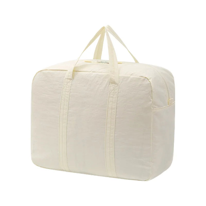 Foldable Travel Bag with Trolley Sleeve,Portable Clothes Organizer Storage Pouch Large Capacity Maternity Bag Luggage Organizer
