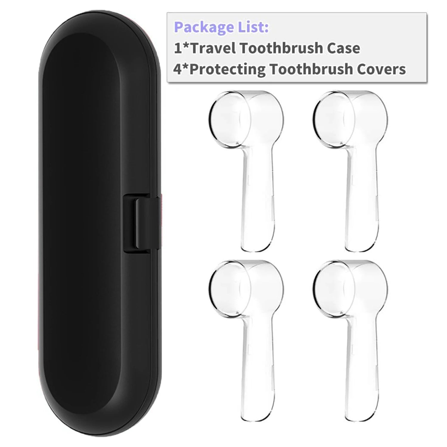 1pcs Electric Toothbrush Travel Case, Portable Toothbrush Holder for Oral-B Pro and Other Electric Toothbrush