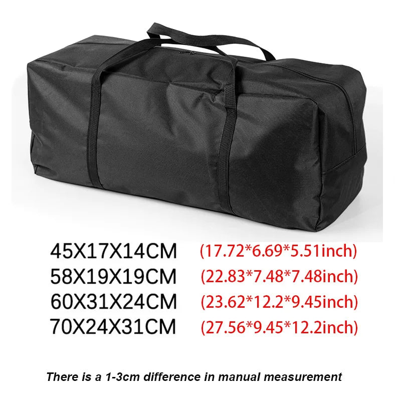 Large Capacity Camping Tent Storage Bag Sturdy Oxford Moving Bag Waterproof Travel Picnic Handle Luggage Bag Packaging Tool Hot