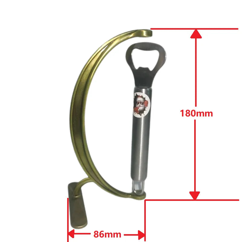 Magnetic Levitation Bottle Opener, Stands Upright Without Falling, Does Not Use Electricity, Creative Bottle Opener Decoration. Stainless Steel Bottle Opener