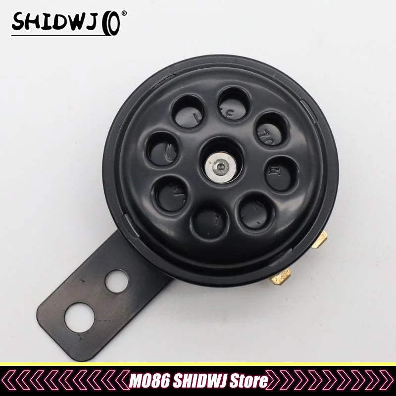 1Pcs 100db Motorcycle Motor Scooter Loud Sound 12v 24v Motorcycle Horn Universal Waterproof Electric Horn