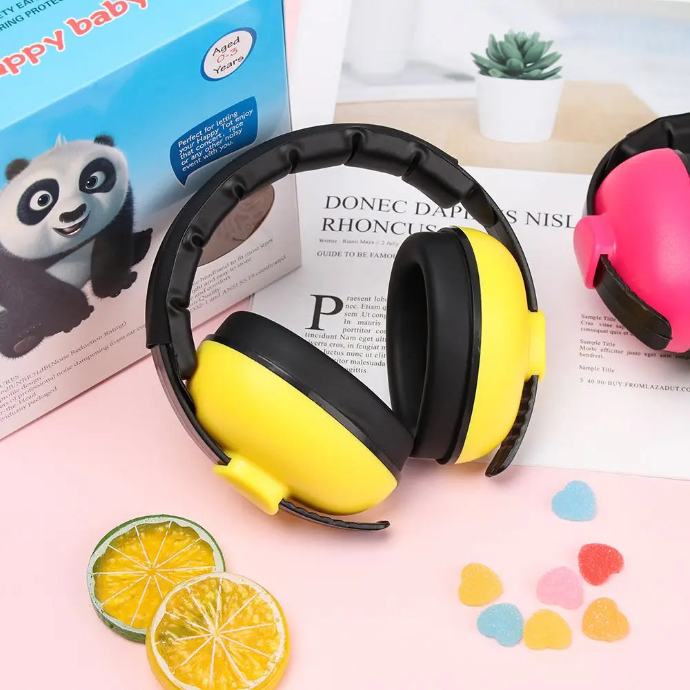 Soft Newborn Children Adjustable Hearing Protector Earmuffs Noise Reducing HeadPhones Ear Muffs