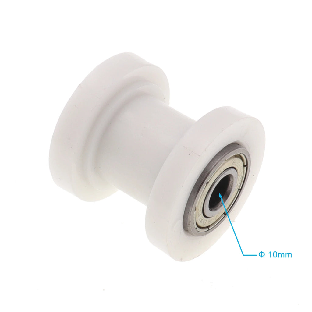 New 10mm/8mm Concave Chain Roller Pulley Tensioner Wheel Guide for Motorized Pit Bike Motorcycle