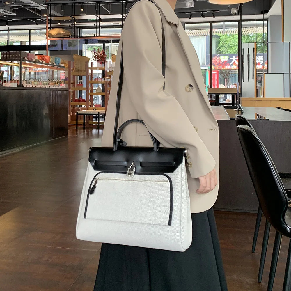 Versatile Fashionable Handbag 2026 New Style Premium Feel Single Shoulder Slant Cross Tote Bag Casual Commuting Bag