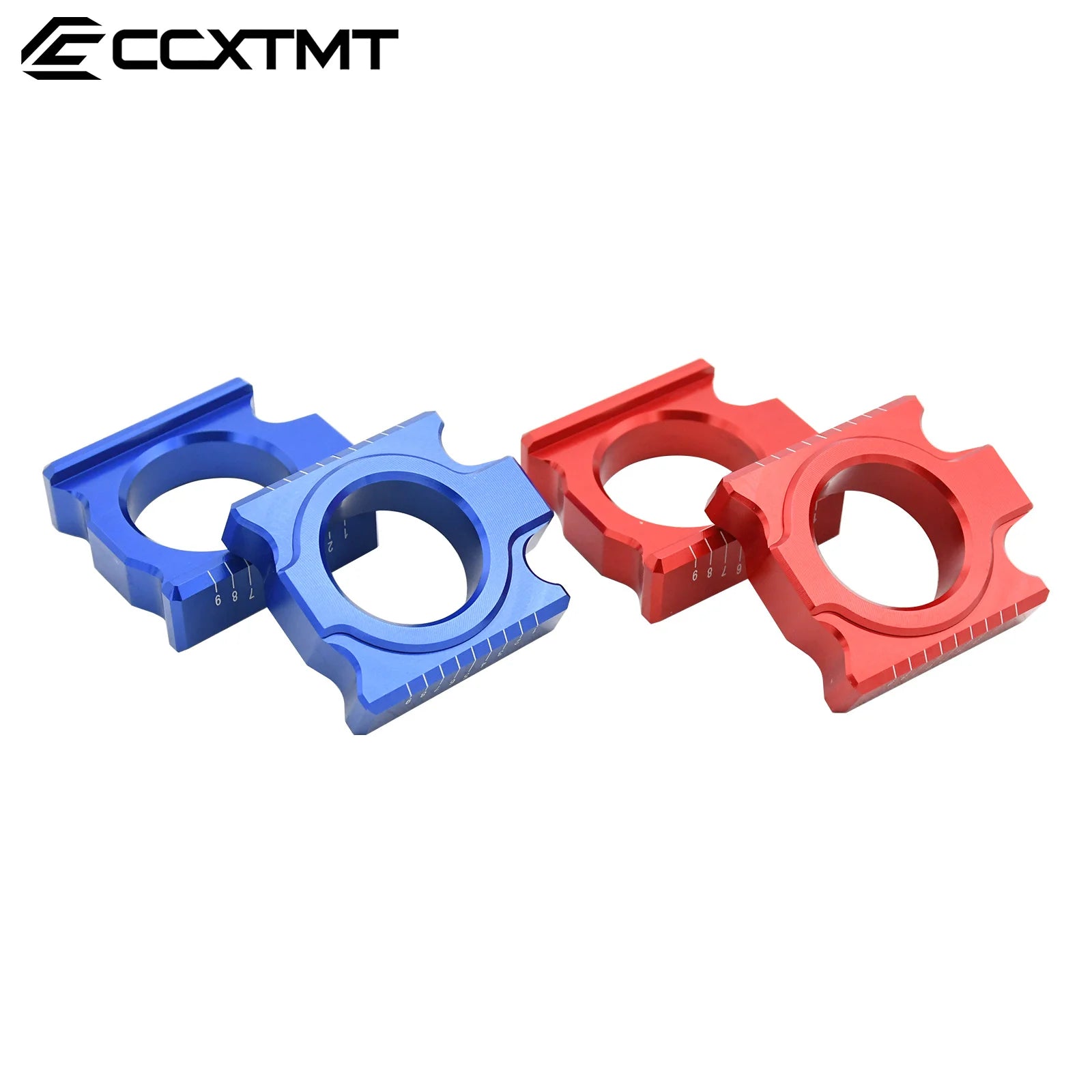 Motorcycle CNC Aluminum Rear Chain Adjuster Axle Block For Honda CR125R CR250R CRF250R CRF250X CRF450R CRF450X CR CRF 250R 250X