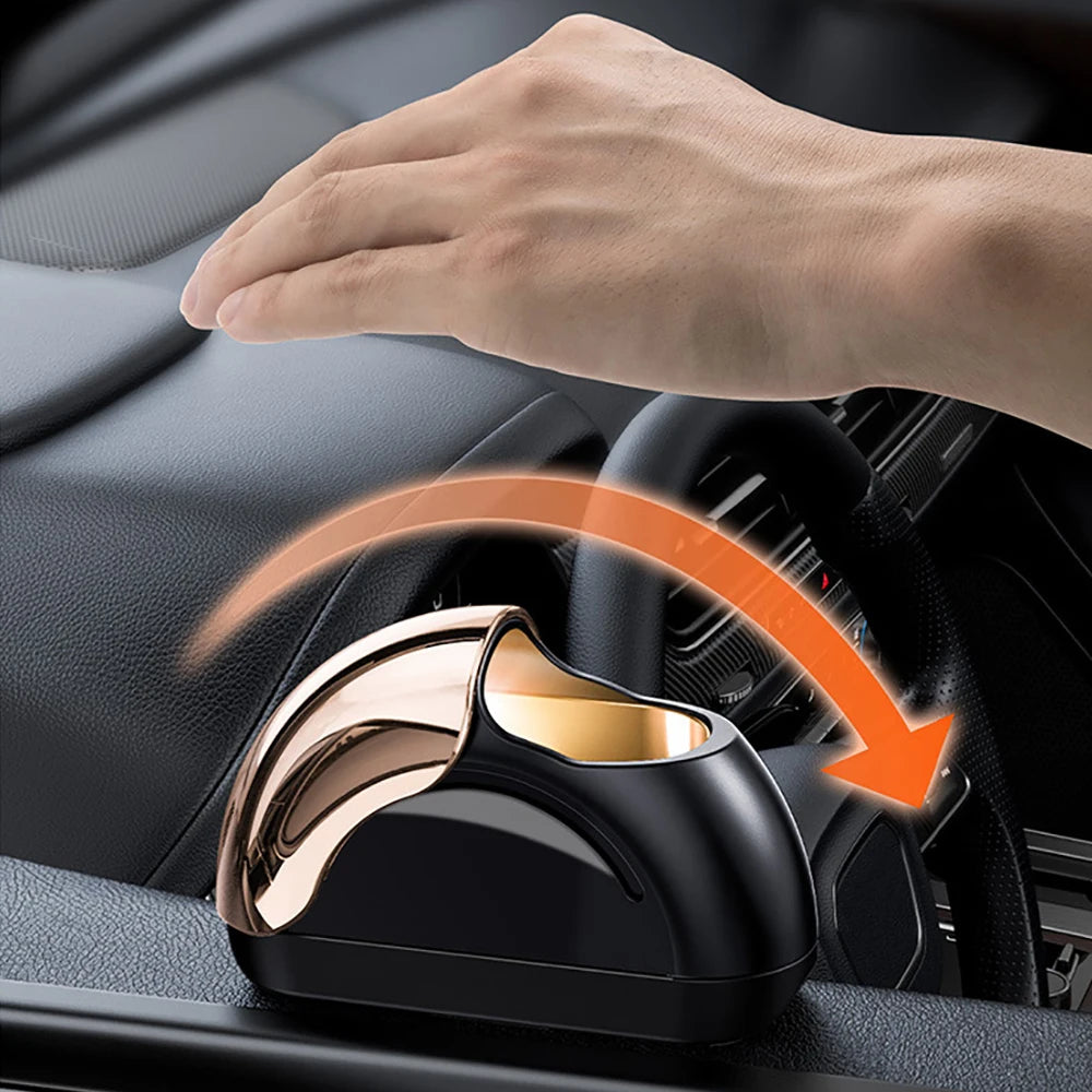 Car Ashtray High-end Can Not Drop Ash Artifact New Car Door LED Creative Anti-ashtray Car Home Universal