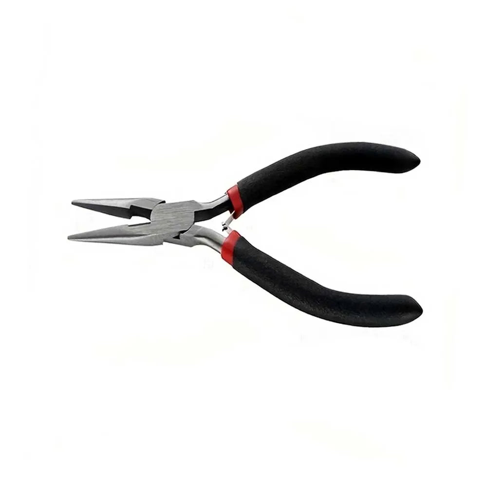 3-1pcs Making Pliers Set, Steel Crafting Tools, with Round Nose, Pointed, and Slant Tip, for Beading and Metalwork