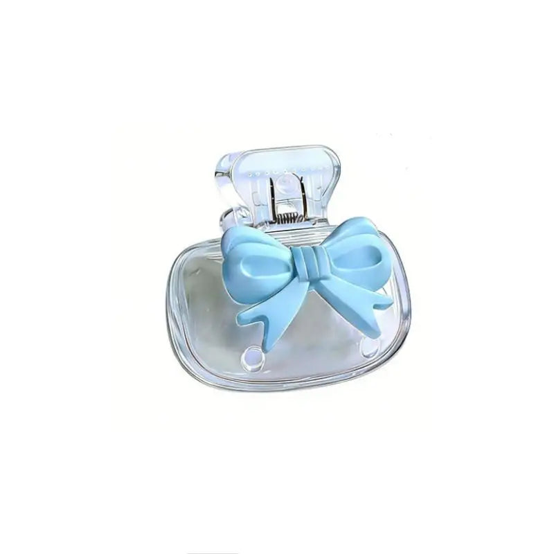 Cherry Bow Design Toothbrush Head Case Protective Cap For Kids Travel Dustproof Oral Care Accessory