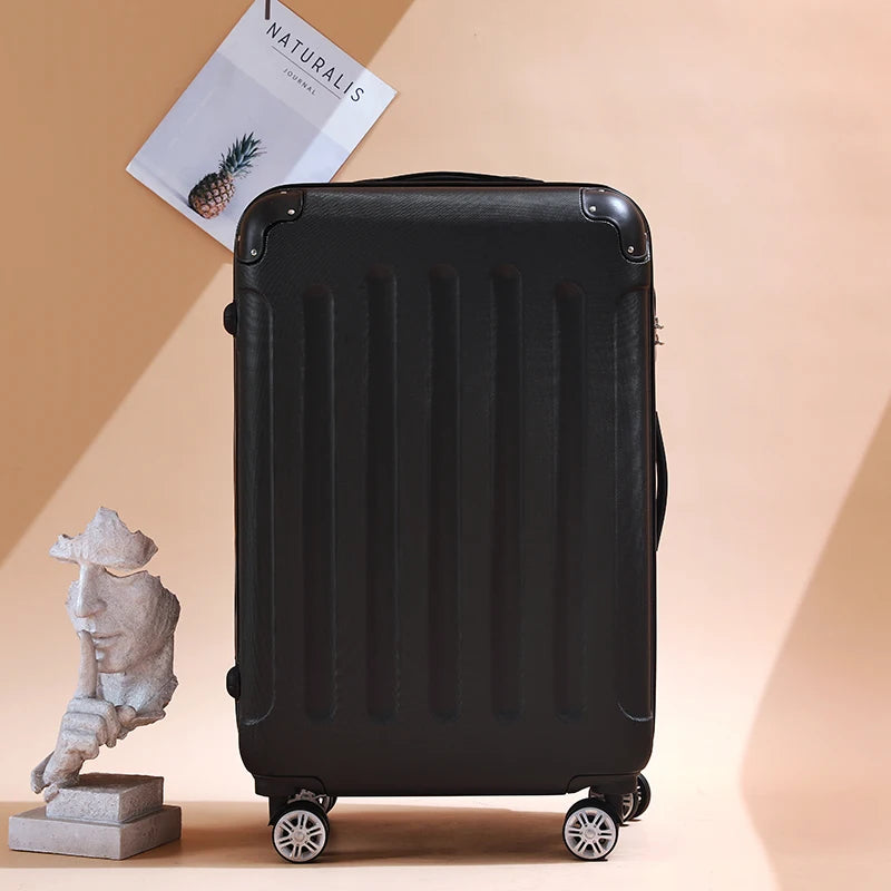Dropshopping 20 inch Pc Luggage Abs Luggage Bag Travel Trolley Case 20 Inch Unisex Luxury Wheeled Suitcase