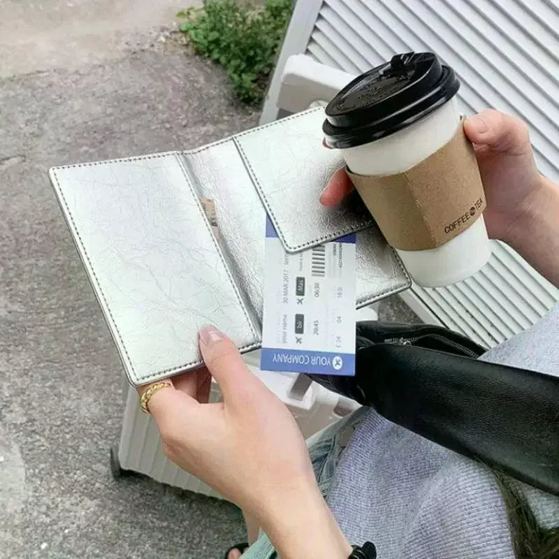 Travel PU Passport Cover Multiple Card Slots Passport Bag Business Ticket Holder Passport Holder Case Travel Accessories