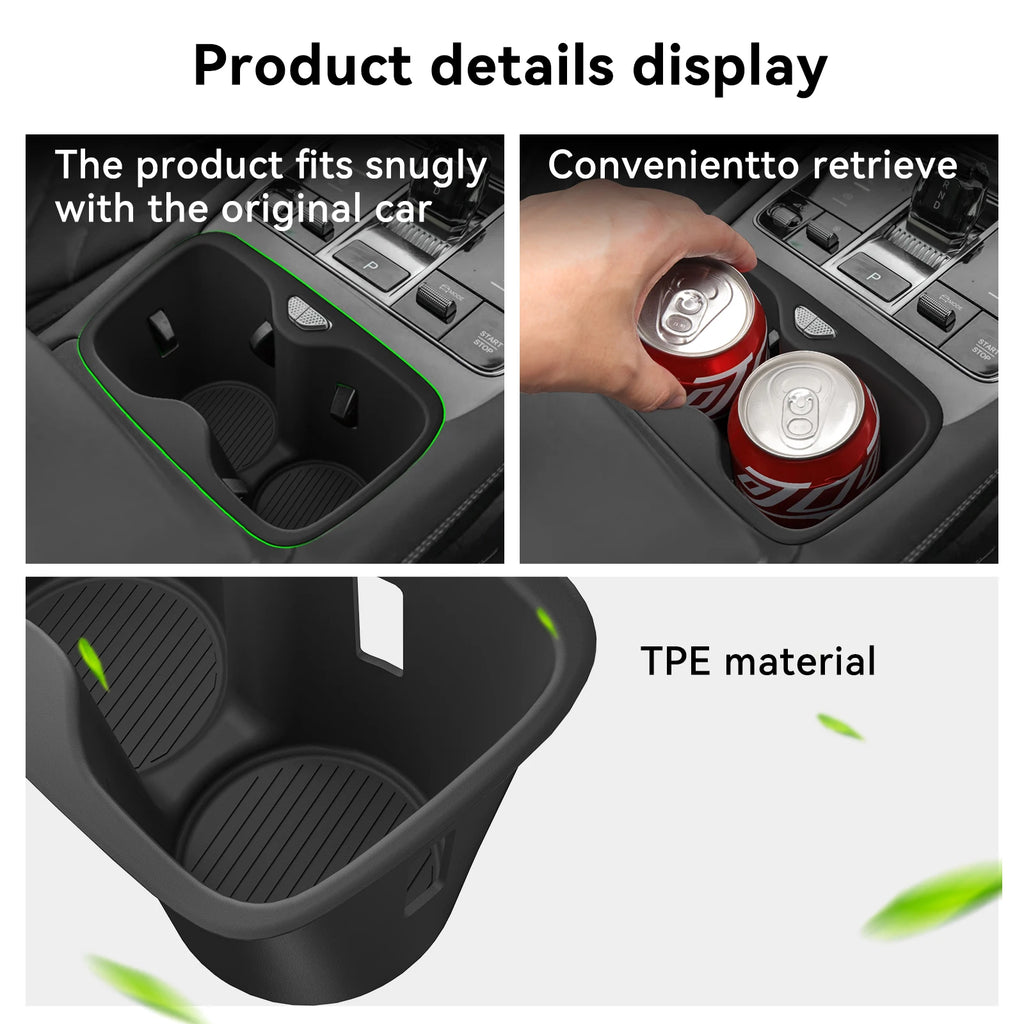 for BYD Sealion 07 EV 2024-2025 Car Water Cup Holder Central Control Drinks Holder Storage Tray Accessories Fit Right Rudder