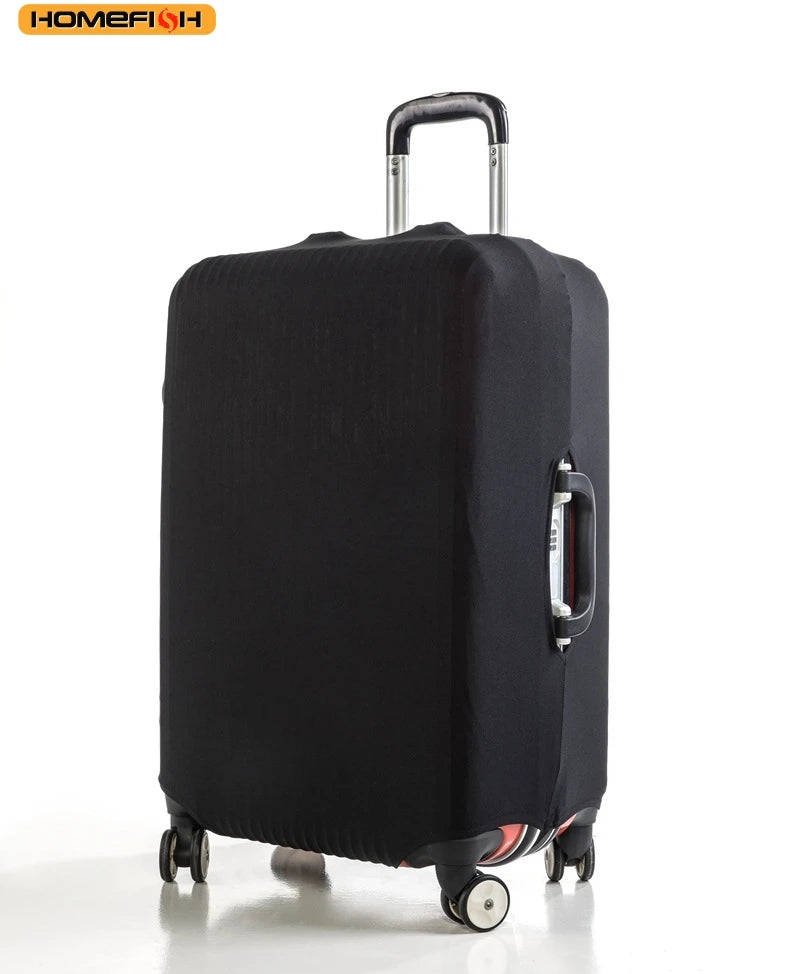 HOMEFISH Solid Color Elastic Suitcase Dust Protector Cover, Universal Fit for 18-28 Inch Luggage