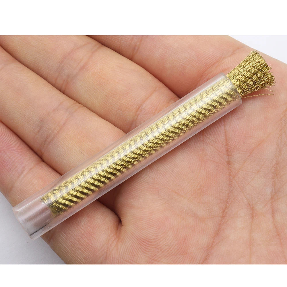 Professional Brass Nail Drill Bit Cleaning Brush – Pen Shape Tool for Cleaning Carbide & Diamond Nail Bits
