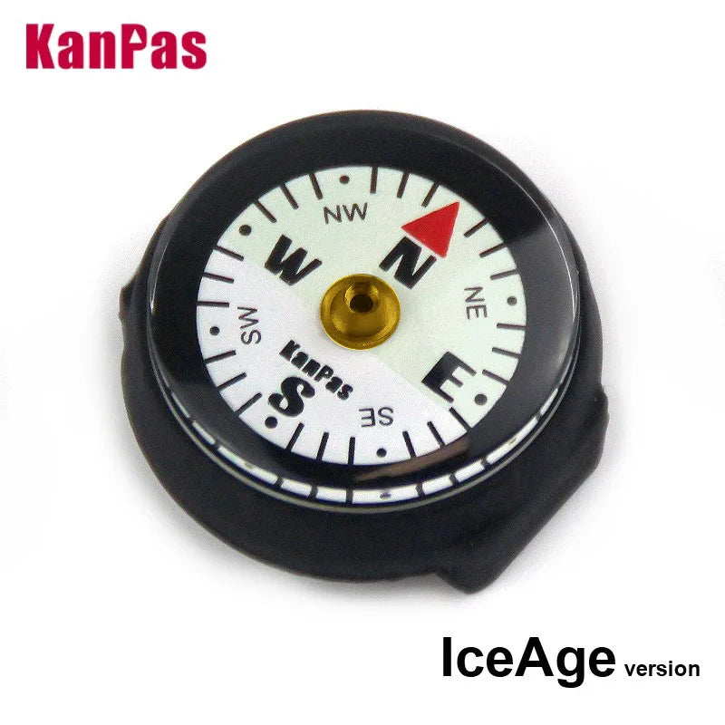 KANPAS Watch Band Compass Wrist Strap Compass Waterproof Mini Luminous  Magnetic for Outdoor,Camping,Hicking,Survival
