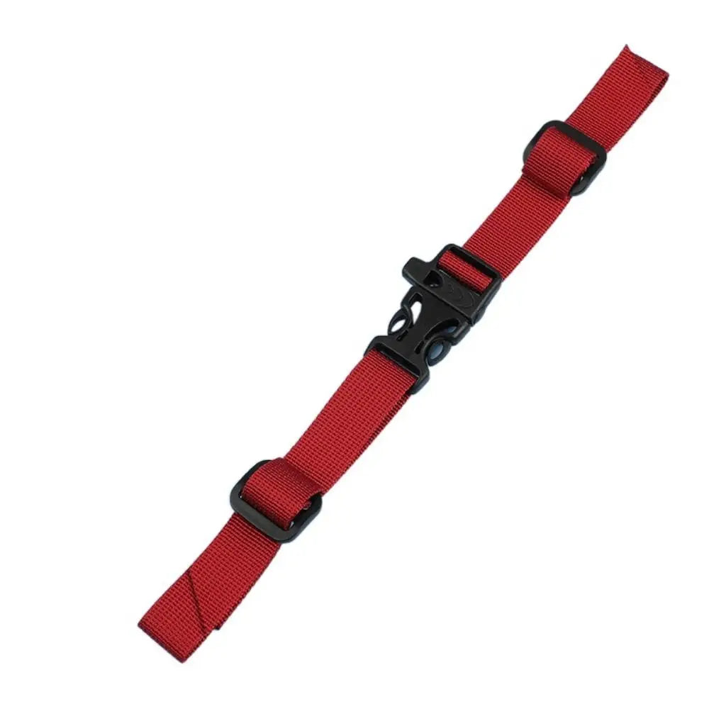 1PC Backpack Chest Bag Strap With Whistle Harness Adjustable Shoulder Strap For Bag Outdoor Camping Bags Straps Accessories