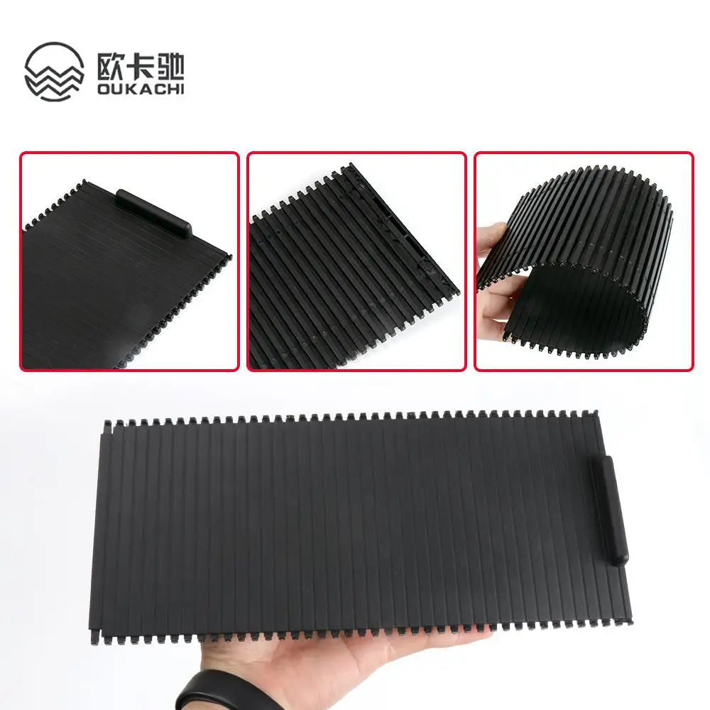 For Land Rover Range Rover Sport 2005-2009 New Center Console Cup Holder Cover Sliding Roller Blind Shutter FHM500032