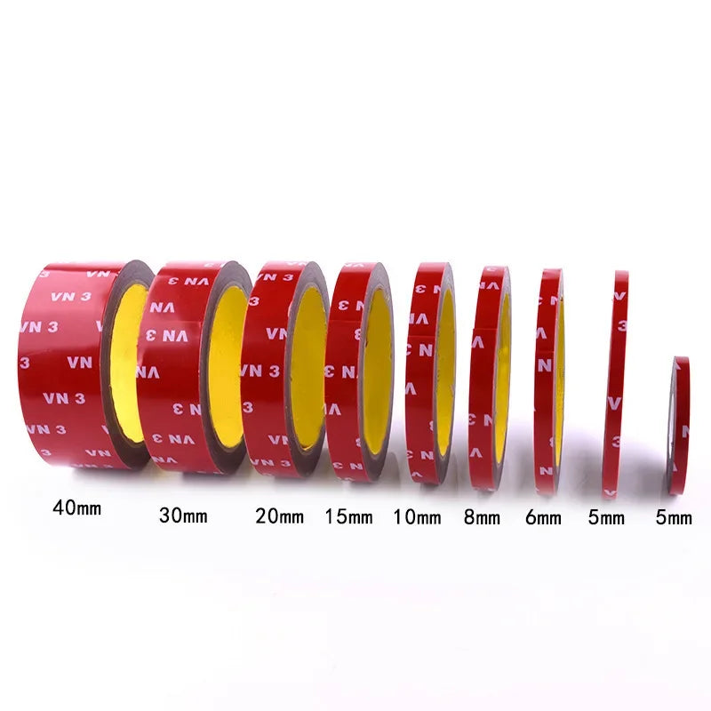Heat-Resistant Auto Double-Sided Adhesive Patch - High Viscosity Strong Adhesion, for Heavy-Duty Car Accessories Fixing