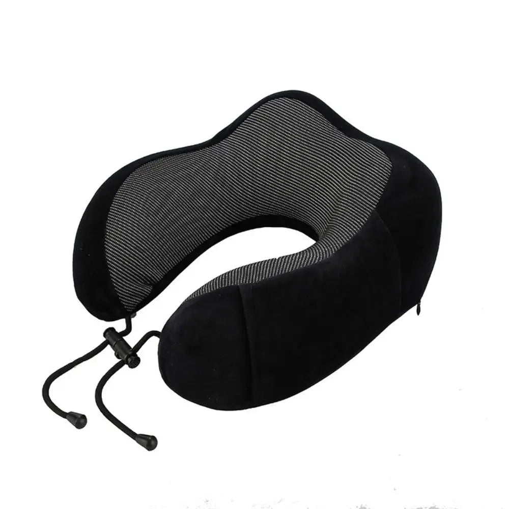 30*25*15cm U Shaped Pillows Neck Protect Cushion Without Carry Bag Plush Cushion Travel Essentials Slow Rebound Nap Pillow
