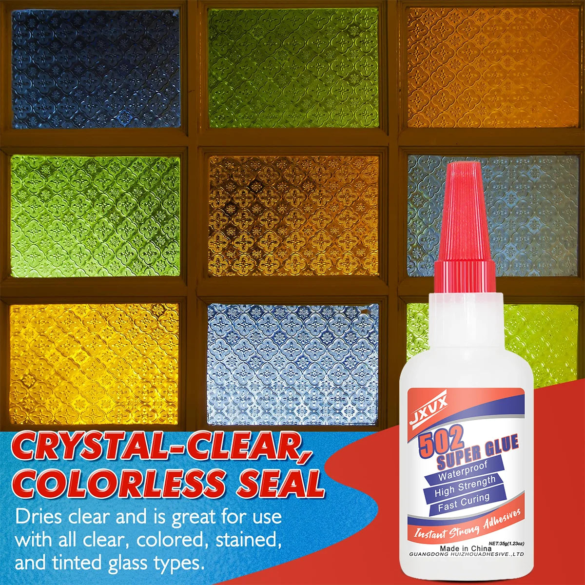 Super universal instant glue, contact adhesive, waterproof, cyanoaspiration, fast seconds, drink, plastic, leather, crafts, ceramic, glasses, shoes, new super strong glue, stationery store