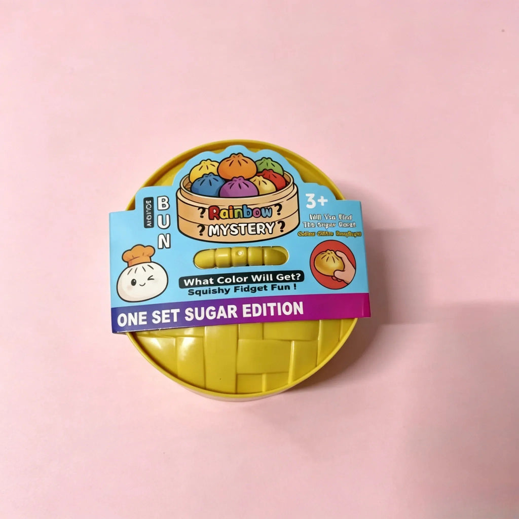 Juguete antiestrés de presión con forma de dumpling, bonito y colorido, de levantamiento lento, para niños y adultos, regalo ant