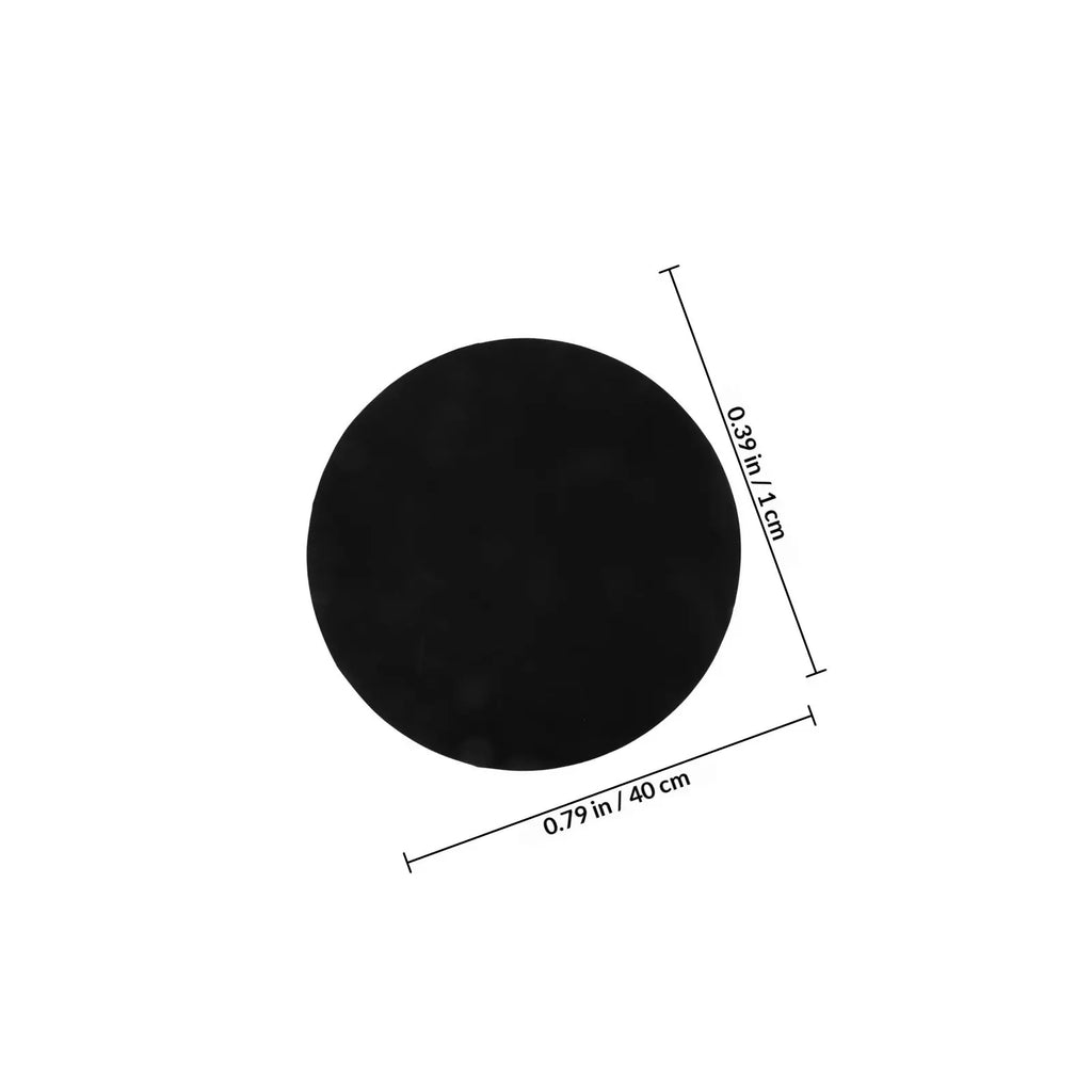 2Pcs 40Cm Bbq Pad Round Nonstick Heat Resistant Grilling Mat Lightweight Easy Clean for Fish Vegetables Bacon Kebabs
