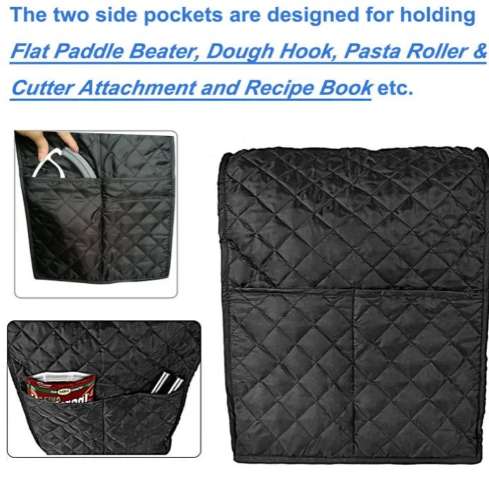 Polyester Blender Dust Cover, Waterproof Oil-Proof, Universal Protector for Breakfast Maker & Kitchen Small Appliances