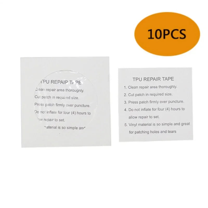 Waterproof Transparent TPU Repair Tape for Airbed Mattress Tent Bounce Exercise Ball Kayak Swimming Pool Float -Durable Leak Fix