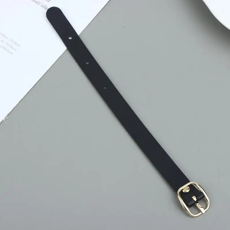 *1Pcs PU Luggage Tag Straps Alloy Buckles Waterproof Luggage Tag Strap Ultra Light Wear-resistant For Travel Business Trip