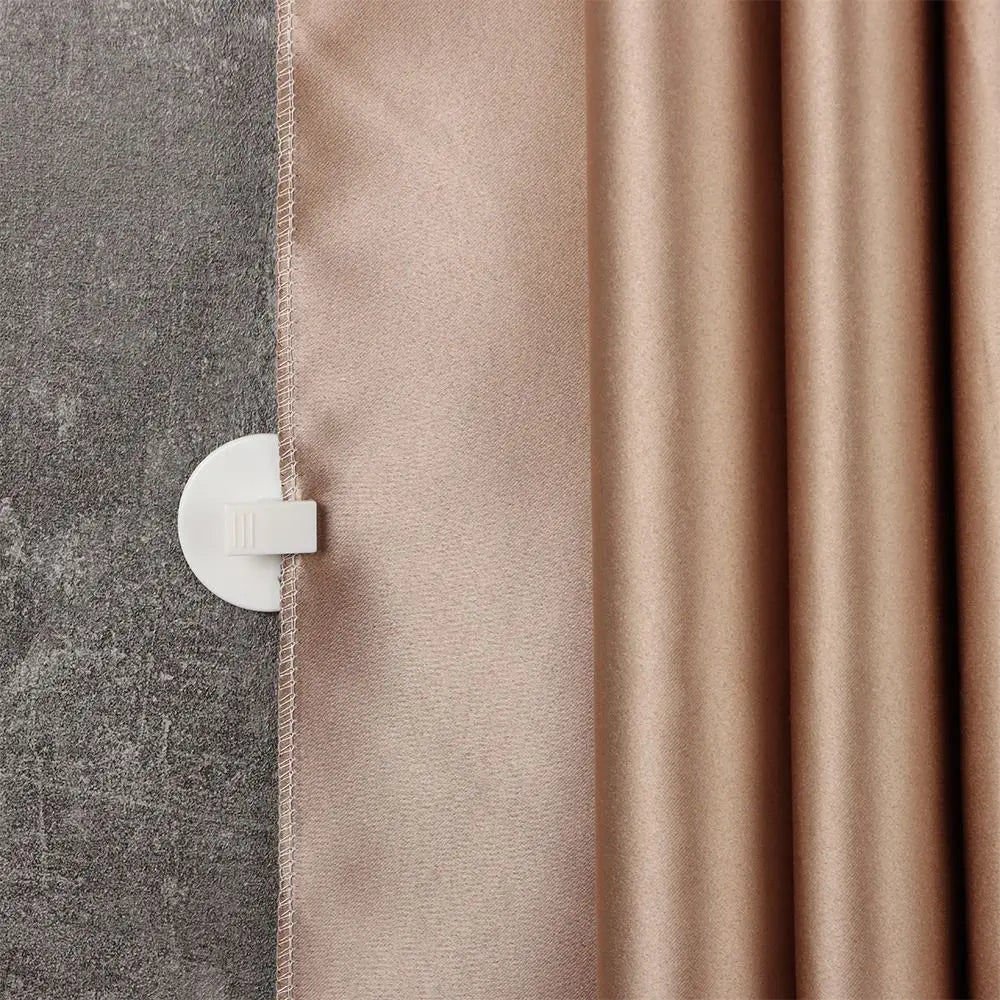 Self Adhesive Crocodile Seamless Anti Splash for Living Room Fixed Bathroom Accessories Curtain Clip Curtain Buckle Guard Clip